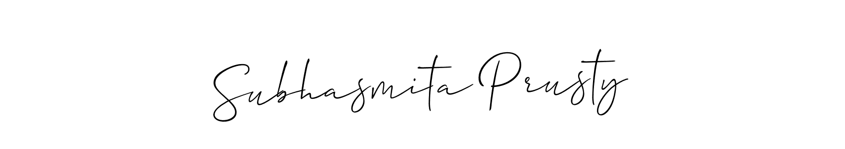 Once you've used our free online signature maker to create your best signature Allison_Script style, it's time to enjoy all of the benefits that Subhasmita Prusty name signing documents. Subhasmita Prusty signature style 2 images and pictures png