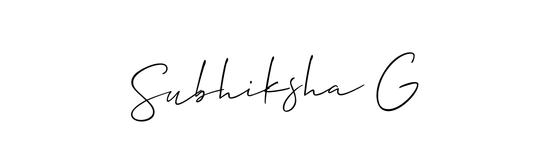 Once you've used our free online signature maker to create your best signature Allison_Script style, it's time to enjoy all of the benefits that Subhiksha G name signing documents. Subhiksha G signature style 2 images and pictures png