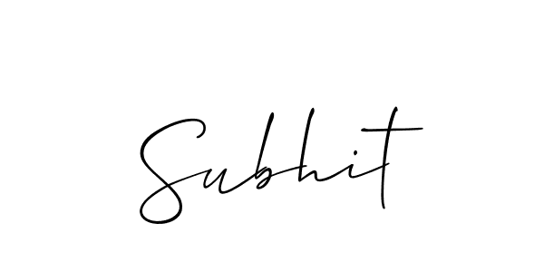 Once you've used our free online signature maker to create your best signature Allison_Script style, it's time to enjoy all of the benefits that Subhit name signing documents. Subhit signature style 2 images and pictures png