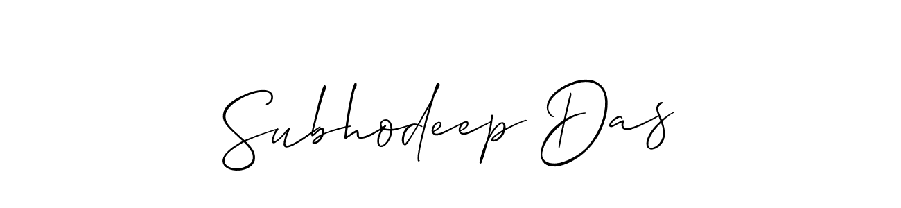 Best and Professional Signature Style for Subhodeep Das. Allison_Script Best Signature Style Collection. Subhodeep Das signature style 2 images and pictures png