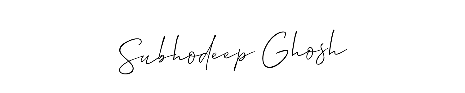 Similarly Allison_Script is the best handwritten signature design. Signature creator online .You can use it as an online autograph creator for name Subhodeep Ghosh. Subhodeep Ghosh signature style 2 images and pictures png