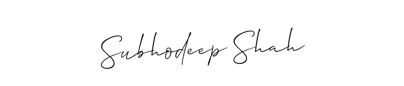if you are searching for the best signature style for your name Subhodeep Shah. so please give up your signature search. here we have designed multiple signature styles  using Allison_Script. Subhodeep Shah signature style 2 images and pictures png