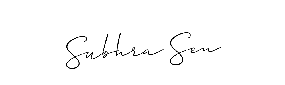 You can use this online signature creator to create a handwritten signature for the name Subhra Sen. This is the best online autograph maker. Subhra Sen signature style 2 images and pictures png
