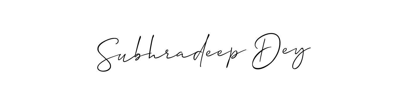 See photos of Subhradeep Dey official signature by Spectra . Check more albums & portfolios. Read reviews & check more about Allison_Script font. Subhradeep Dey signature style 2 images and pictures png