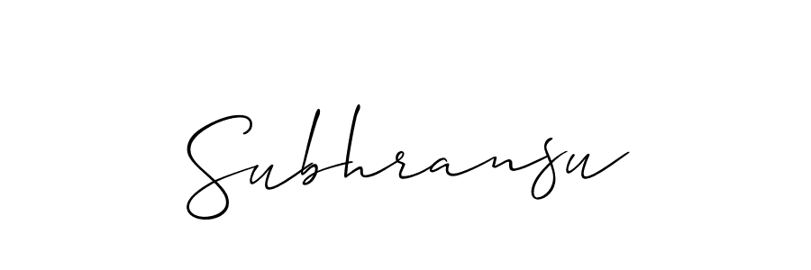 if you are searching for the best signature style for your name Subhransu. so please give up your signature search. here we have designed multiple signature styles  using Allison_Script. Subhransu signature style 2 images and pictures png