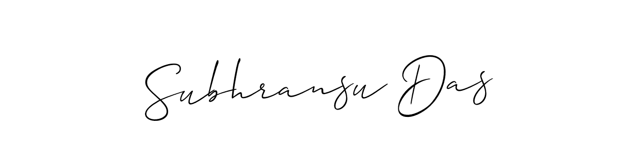 Once you've used our free online signature maker to create your best signature Allison_Script style, it's time to enjoy all of the benefits that Subhransu Das name signing documents. Subhransu Das signature style 2 images and pictures png