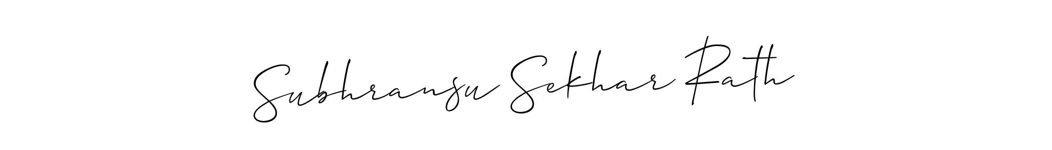 Also You can easily find your signature by using the search form. We will create Subhransu Sekhar Rath name handwritten signature images for you free of cost using Allison_Script sign style. Subhransu Sekhar Rath signature style 2 images and pictures png