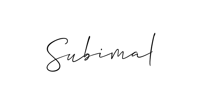 How to Draw Subimal signature style? Allison_Script is a latest design signature styles for name Subimal. Subimal signature style 2 images and pictures png