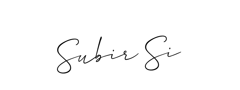 Here are the top 10 professional signature styles for the name Subir Si. These are the best autograph styles you can use for your name. Subir Si signature style 2 images and pictures png