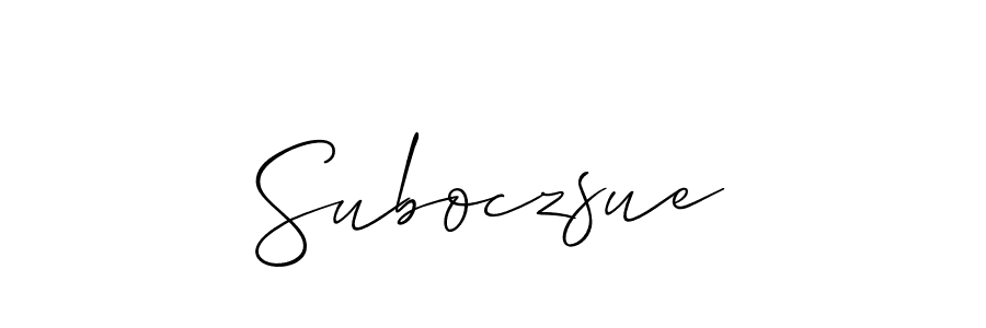 You can use this online signature creator to create a handwritten signature for the name Suboczsue. This is the best online autograph maker. Suboczsue signature style 2 images and pictures png