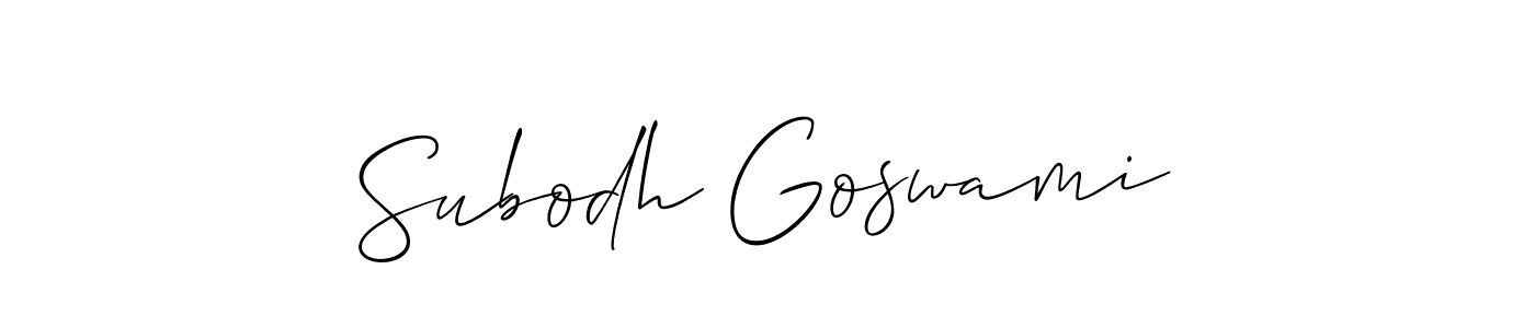 You can use this online signature creator to create a handwritten signature for the name Subodh Goswami. This is the best online autograph maker. Subodh Goswami signature style 2 images and pictures png