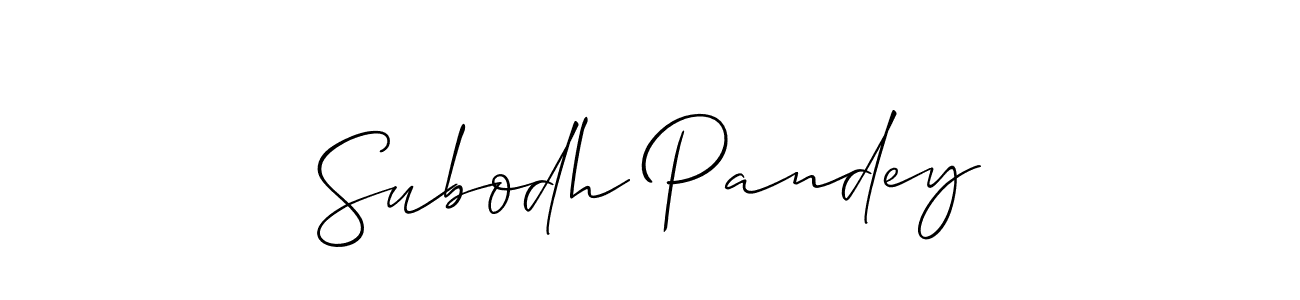Check out images of Autograph of Subodh Pandey name. Actor Subodh Pandey Signature Style. Allison_Script is a professional sign style online. Subodh Pandey signature style 2 images and pictures png