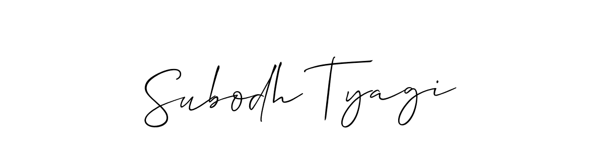 You can use this online signature creator to create a handwritten signature for the name Subodh Tyagi. This is the best online autograph maker. Subodh Tyagi signature style 2 images and pictures png