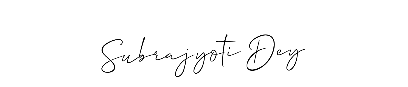 See photos of Subrajyoti Dey official signature by Spectra . Check more albums & portfolios. Read reviews & check more about Allison_Script font. Subrajyoti Dey signature style 2 images and pictures png