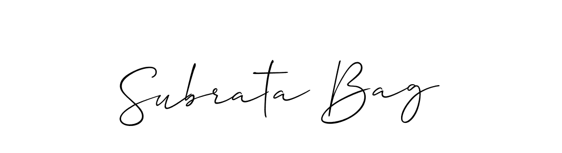 Here are the top 10 professional signature styles for the name Subrata Bag. These are the best autograph styles you can use for your name. Subrata Bag signature style 2 images and pictures png