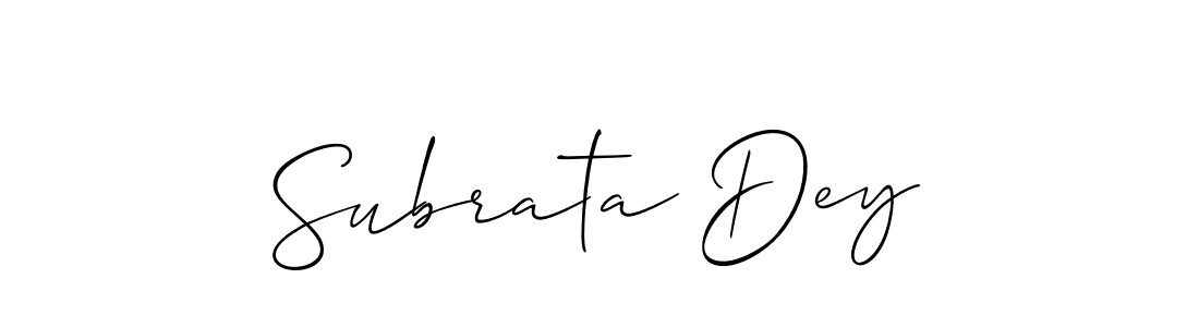 Here are the top 10 professional signature styles for the name Subrata Dey. These are the best autograph styles you can use for your name. Subrata Dey signature style 2 images and pictures png