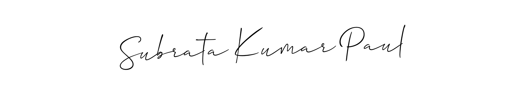 You can use this online signature creator to create a handwritten signature for the name Subrata Kumar Paul. This is the best online autograph maker. Subrata Kumar Paul signature style 2 images and pictures png