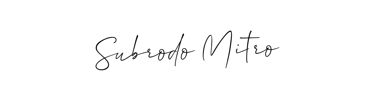 Here are the top 10 professional signature styles for the name Subrodo Mitro. These are the best autograph styles you can use for your name. Subrodo Mitro signature style 2 images and pictures png