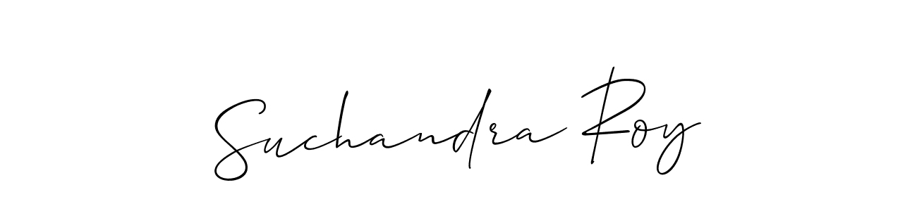 Make a beautiful signature design for name Suchandra Roy. Use this online signature maker to create a handwritten signature for free. Suchandra Roy signature style 2 images and pictures png