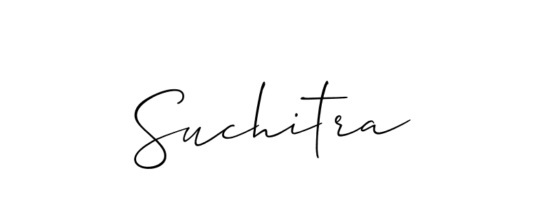 Also You can easily find your signature by using the search form. We will create Suchitra name handwritten signature images for you free of cost using Allison_Script sign style. Suchitra signature style 2 images and pictures png