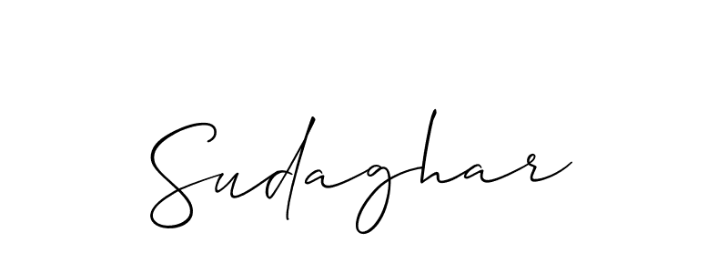 You can use this online signature creator to create a handwritten signature for the name Sudaghar. This is the best online autograph maker. Sudaghar signature style 2 images and pictures png