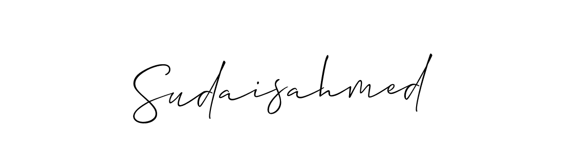 Best and Professional Signature Style for Sudaisahmed. Allison_Script Best Signature Style Collection. Sudaisahmed signature style 2 images and pictures png