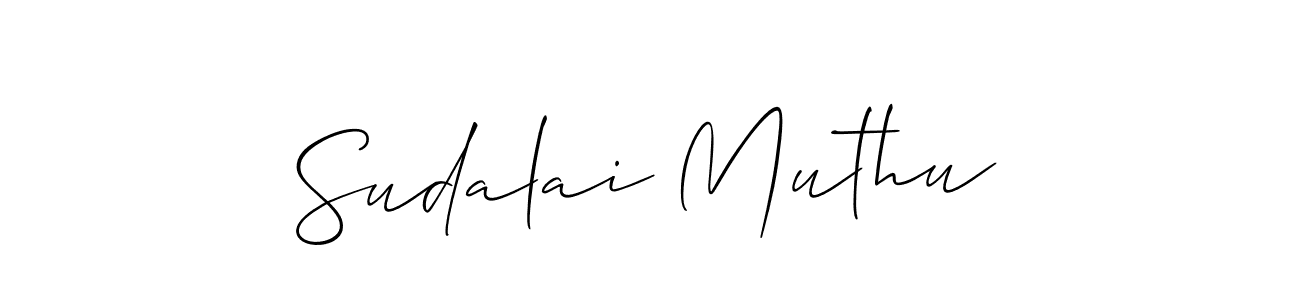 Sudalai Muthu stylish signature style. Best Handwritten Sign (Allison_Script) for my name. Handwritten Signature Collection Ideas for my name Sudalai Muthu. Sudalai Muthu signature style 2 images and pictures png