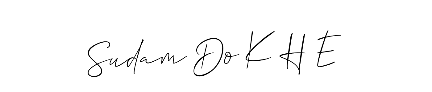 Check out images of Autograph of Sudam Do K H E name. Actor Sudam Do K H E Signature Style. Allison_Script is a professional sign style online. Sudam Do K H E signature style 2 images and pictures png