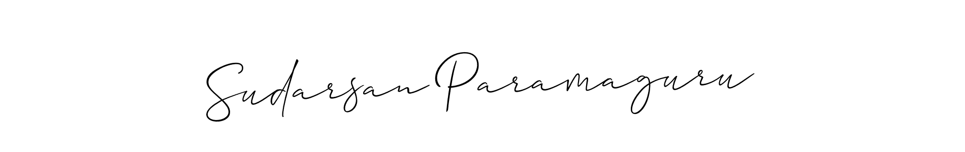 Make a beautiful signature design for name Sudarsan Paramaguru. Use this online signature maker to create a handwritten signature for free. Sudarsan Paramaguru signature style 2 images and pictures png