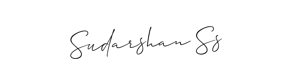 This is the best signature style for the Sudarshan Ss name. Also you like these signature font (Allison_Script). Mix name signature. Sudarshan Ss signature style 2 images and pictures png