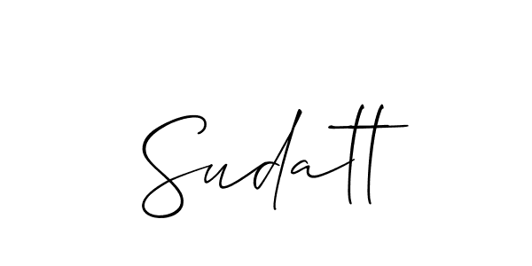 Here are the top 10 professional signature styles for the name Sudatt. These are the best autograph styles you can use for your name. Sudatt signature style 2 images and pictures png