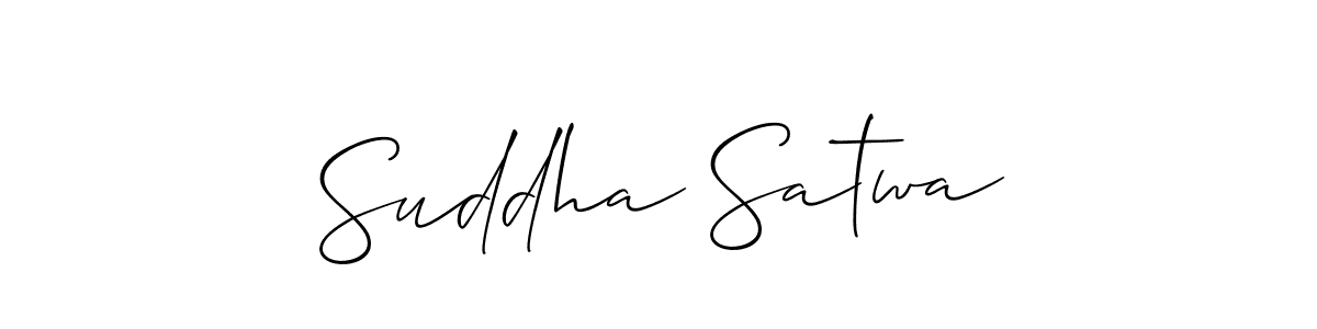 Check out images of Autograph of Suddha Satwa name. Actor Suddha Satwa Signature Style. Allison_Script is a professional sign style online. Suddha Satwa signature style 2 images and pictures png