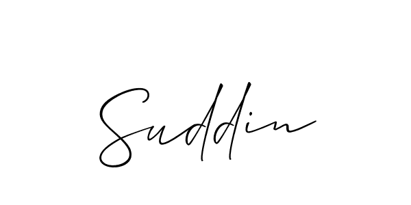 Check out images of Autograph of Suddin name. Actor Suddin Signature Style. Allison_Script is a professional sign style online. Suddin signature style 2 images and pictures png