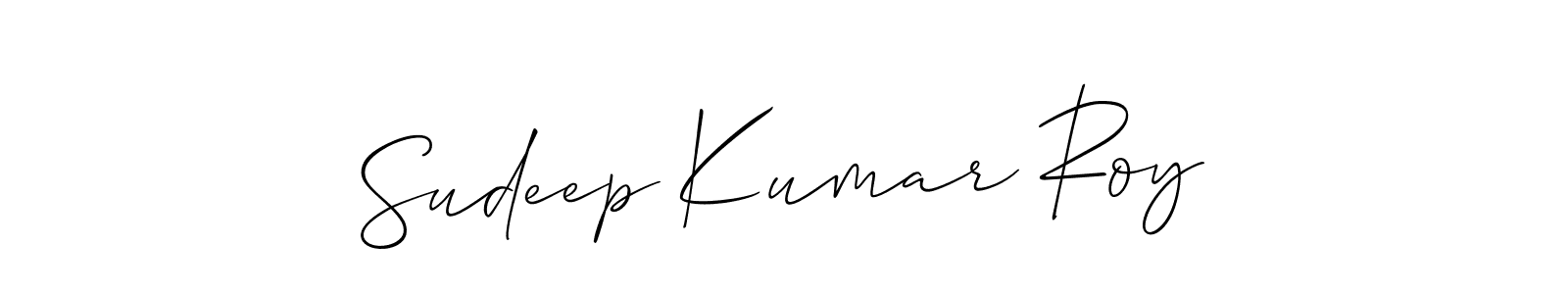 How to make Sudeep Kumar Roy signature? Allison_Script is a professional autograph style. Create handwritten signature for Sudeep Kumar Roy name. Sudeep Kumar Roy signature style 2 images and pictures png