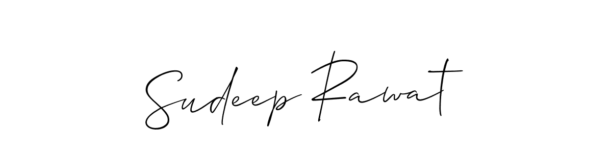 Make a beautiful signature design for name Sudeep Rawat. Use this online signature maker to create a handwritten signature for free. Sudeep Rawat signature style 2 images and pictures png