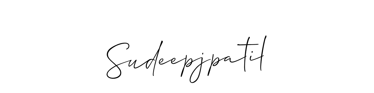 Once you've used our free online signature maker to create your best signature Allison_Script style, it's time to enjoy all of the benefits that Sudeepjpatil name signing documents. Sudeepjpatil signature style 2 images and pictures png
