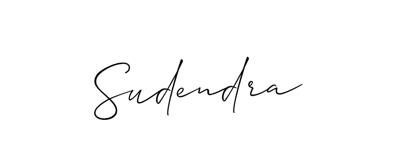 Once you've used our free online signature maker to create your best signature Allison_Script style, it's time to enjoy all of the benefits that Sudendra name signing documents. Sudendra signature style 2 images and pictures png
