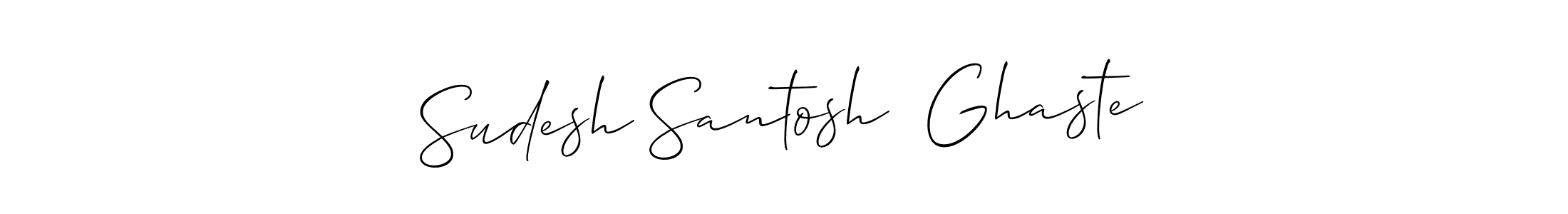 Here are the top 10 professional signature styles for the name Sudesh Santosh  Ghaste. These are the best autograph styles you can use for your name. Sudesh Santosh  Ghaste signature style 2 images and pictures png