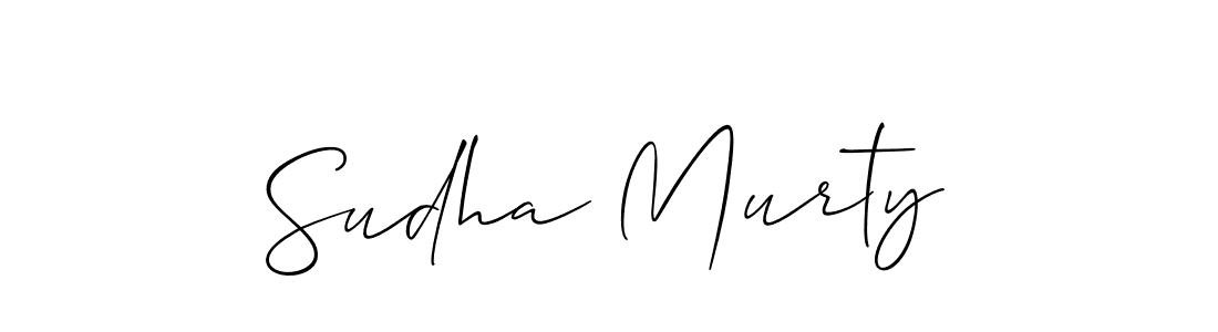 It looks lik you need a new signature style for name Sudha Murty. Design unique handwritten (Allison_Script) signature with our free signature maker in just a few clicks. Sudha Murty signature style 2 images and pictures png