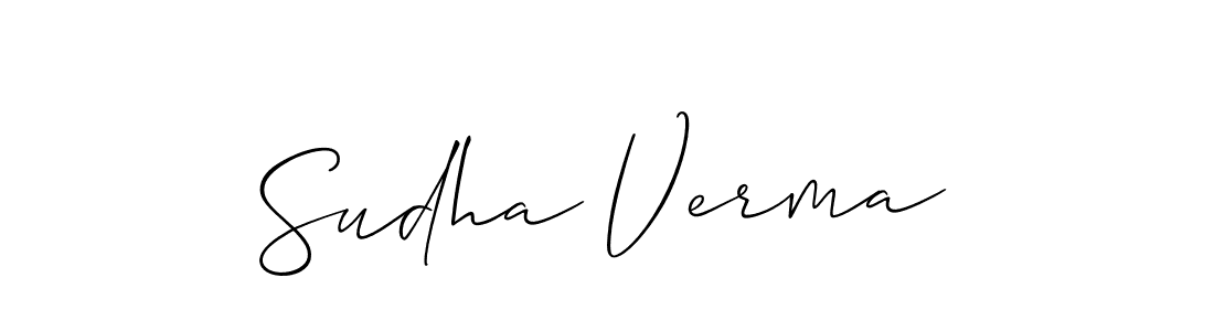 You can use this online signature creator to create a handwritten signature for the name Sudha Verma. This is the best online autograph maker. Sudha Verma signature style 2 images and pictures png