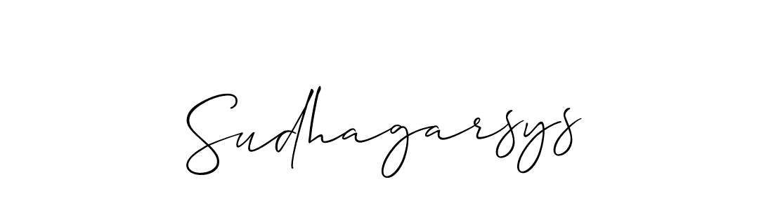 How to Draw Sudhagarsys signature style? Allison_Script is a latest design signature styles for name Sudhagarsys. Sudhagarsys signature style 2 images and pictures png