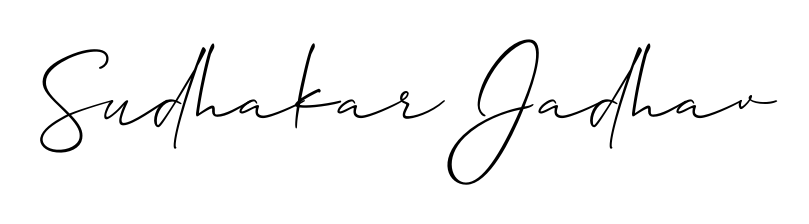 Style your name Sudhakar Jadhav with confidence using Allison_Script signature design. Simple, elegant, and ready for immediate document use. Sudhakar Jadhav signature style 2 images and pictures png