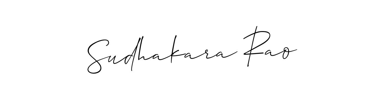 Make a beautiful signature design for name Sudhakara Rao. Use this online signature maker to create a handwritten signature for free. Sudhakara Rao signature style 2 images and pictures png