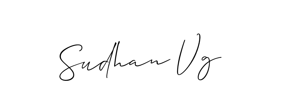 Make a beautiful signature design for name Sudhan Vg. Use this online signature maker to create a handwritten signature for free. Sudhan Vg signature style 2 images and pictures png