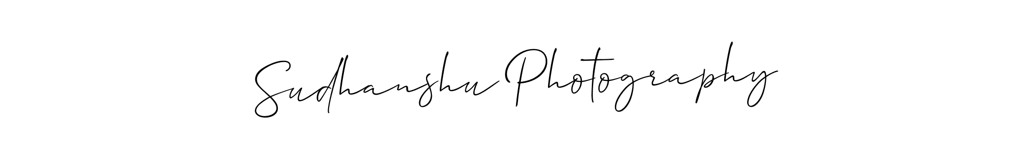 Similarly Allison_Script is the best handwritten signature design. Signature creator online .You can use it as an online autograph creator for name Sudhanshu Photography. Sudhanshu Photography signature style 2 images and pictures png
