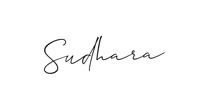 It looks lik you need a new signature style for name Sudhara. Design unique handwritten (Allison_Script) signature with our free signature maker in just a few clicks. Sudhara signature style 2 images and pictures png