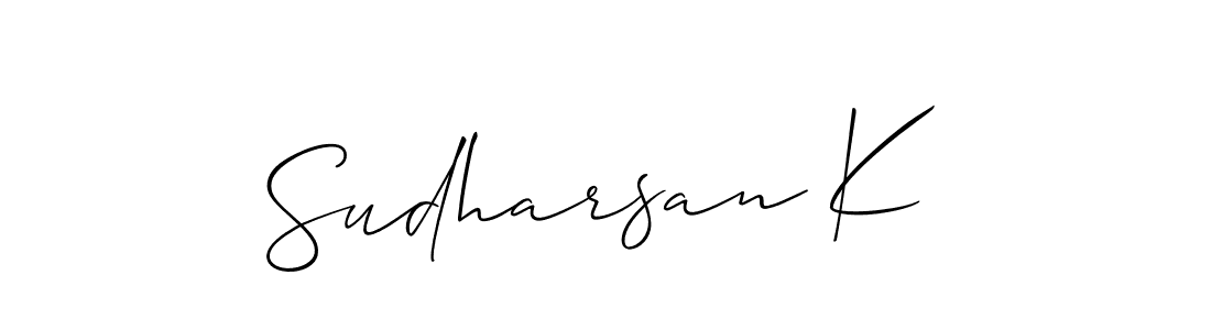 See photos of Sudharsan K official signature by Spectra . Check more albums & portfolios. Read reviews & check more about Allison_Script font. Sudharsan K signature style 2 images and pictures png