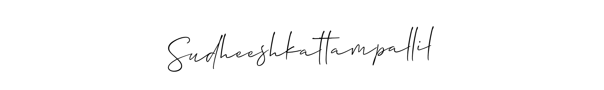 Make a beautiful signature design for name Sudheeshkattampallil. Use this online signature maker to create a handwritten signature for free. Sudheeshkattampallil signature style 2 images and pictures png