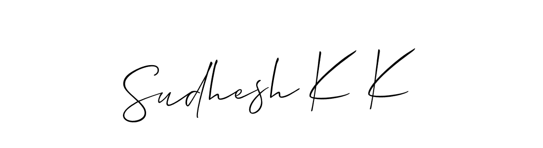 Here are the top 10 professional signature styles for the name Sudhesh K K. These are the best autograph styles you can use for your name. Sudhesh K K signature style 2 images and pictures png