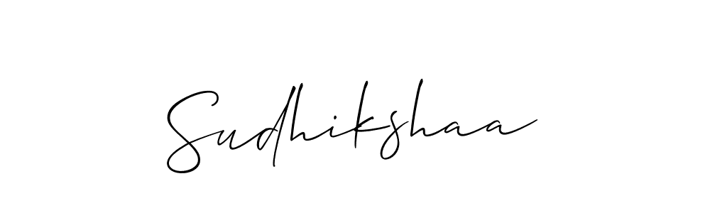 if you are searching for the best signature style for your name Sudhikshaa. so please give up your signature search. here we have designed multiple signature styles  using Allison_Script. Sudhikshaa signature style 2 images and pictures png